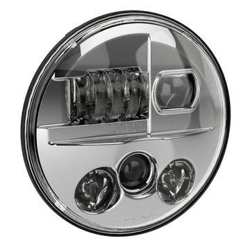 Model 8730 Shallow 7″ Round LED Headlights
