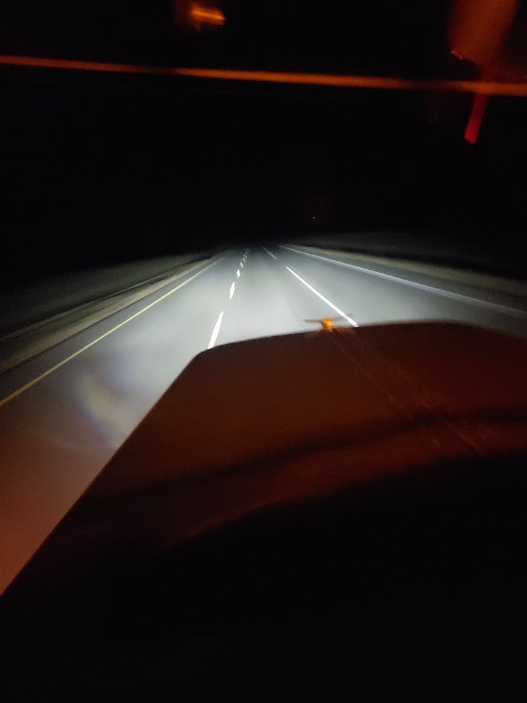 Black Heated Model 9600 Pod Lights for Peterbilt Trucks!