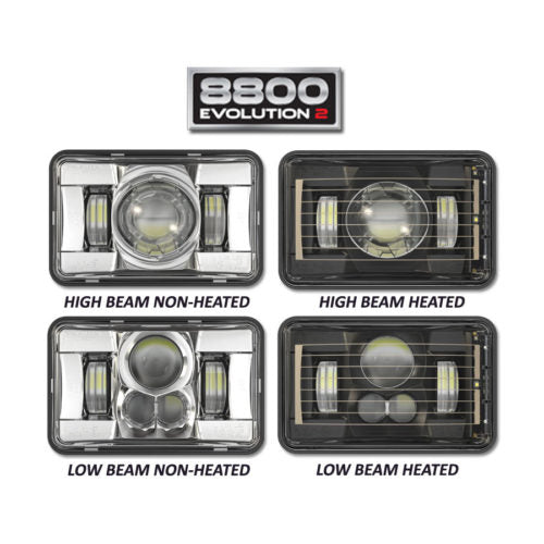 Model 8800 Evolution 2 4×6 LED Headlamp