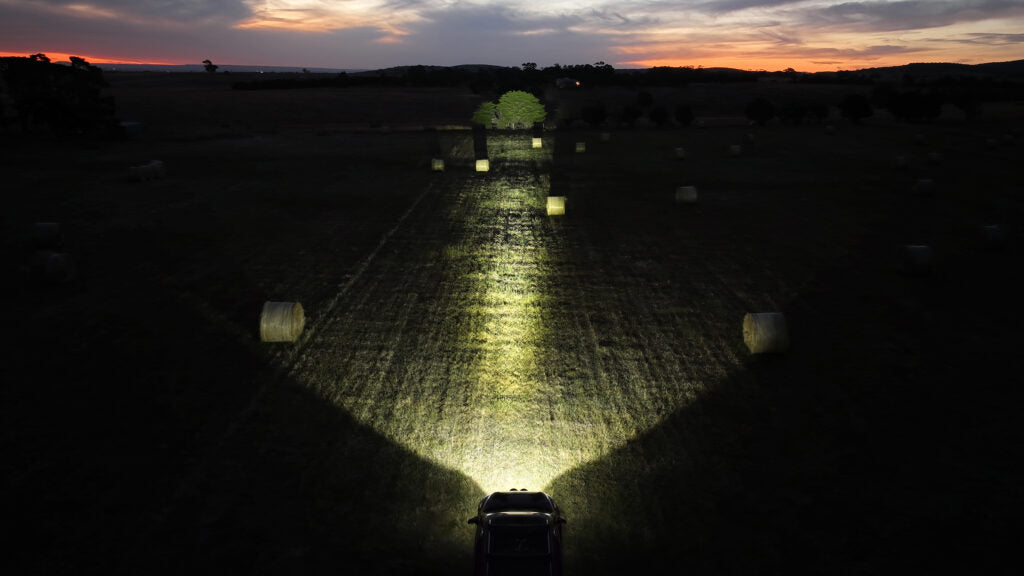 NX720 – 7″ Slimline LED Driving Lights | 12,600 Raw Lumens | Combo Beam (Twin Pack)