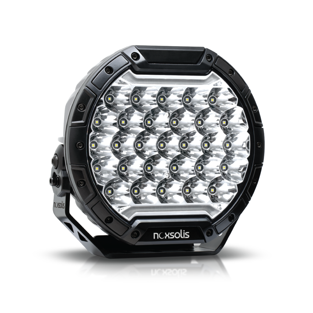 NX930 – 8.5″ LED Driving Light with Dual-Colour Front Position Lights | 16,500 Lumens! (33,000 Lumens/pair)