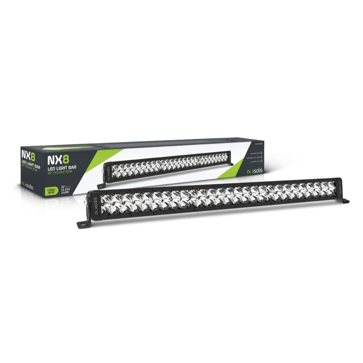 32″ Dual Row LED Light Bar | 11,973 Raw Lumens | Combo Beam
