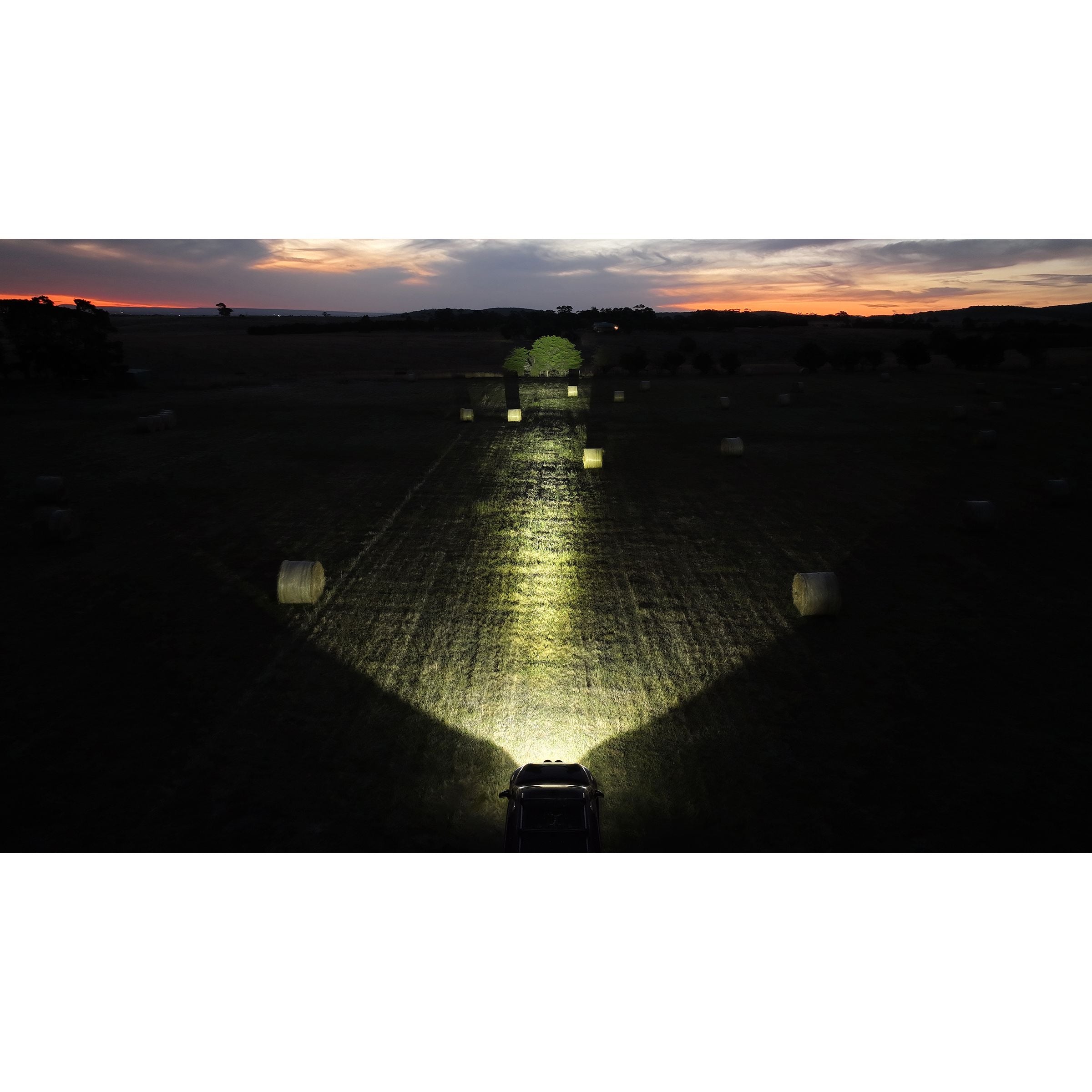 NX920 – 9″ Slimline LED Driving Lights | 19,200 Raw Lumens | Combo Beam (Black Twin Pack)