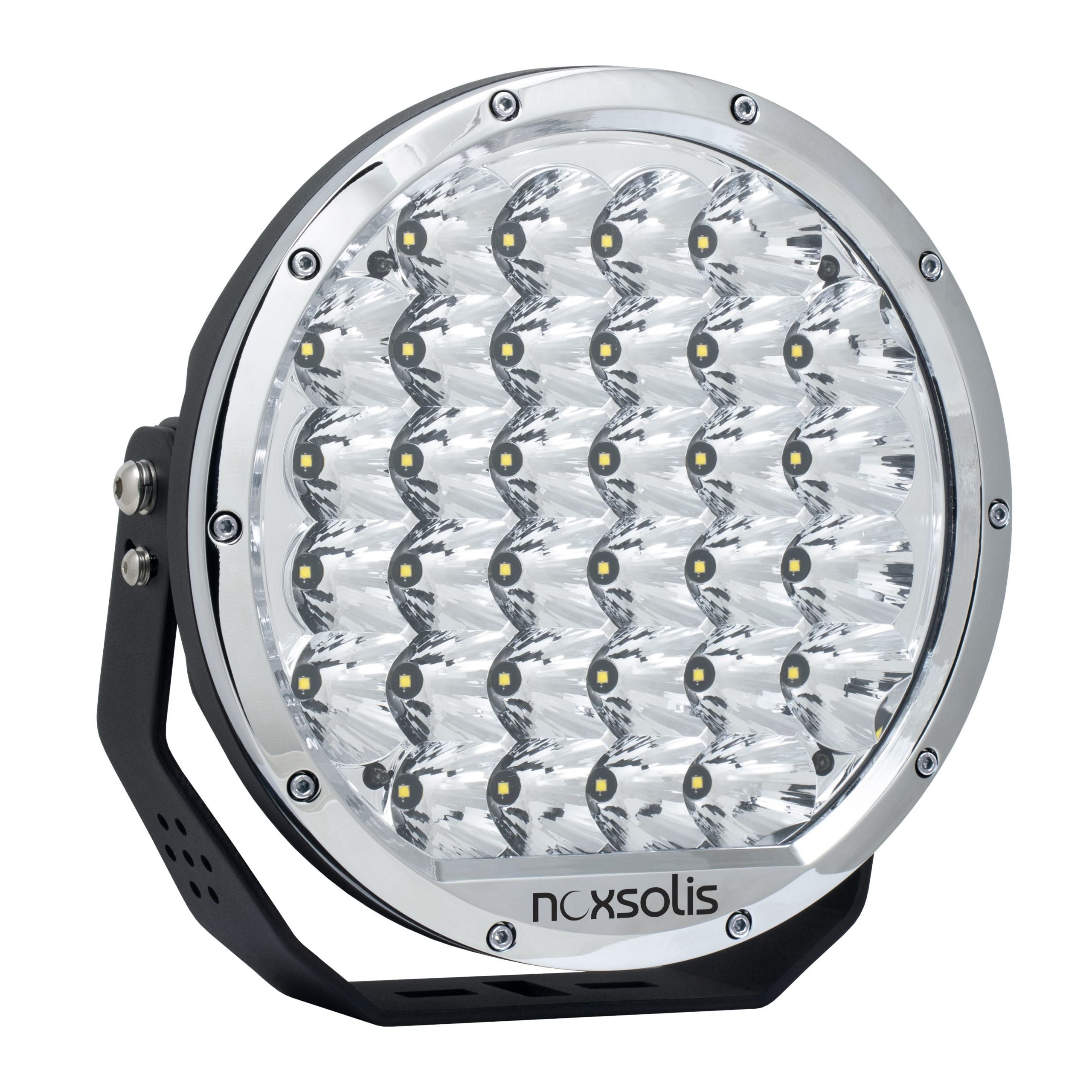 NX925 – 9″ Slimline LED Driving Lights | 19,200 Raw Lumens | Combo Beam (Chrome Twin Pack)
